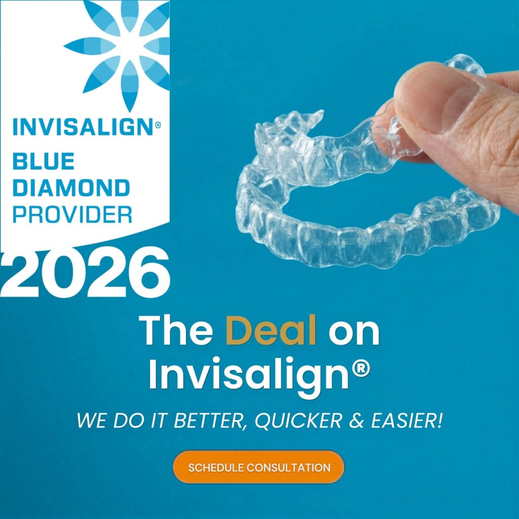 Invisalign Blue Diamond Provider 2026 at Moa Dental